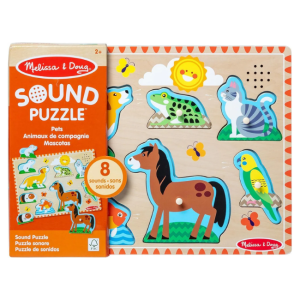 Melissa + Doug – Sound Puzzle: Pets
