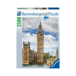 Ravensburger - 1500 Piece Puzzle: Funny Cat on Big Ben