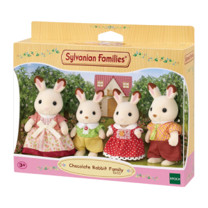 Sylvanian Families - Chocolate Rabbit Family