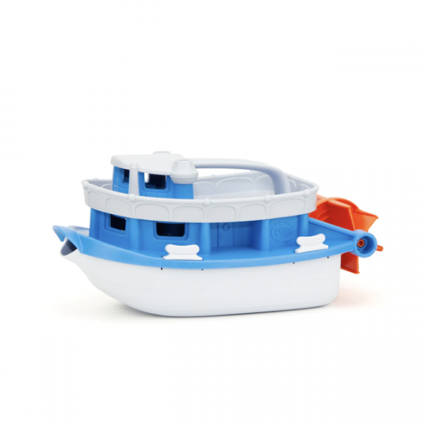 green toys paddle boat 1