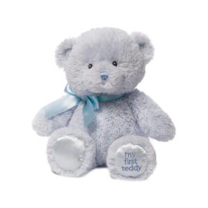 GUND - My First Teddy: Blue 25cm