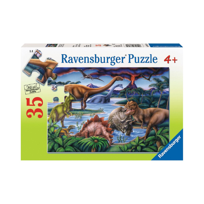 Ravensburger Dinosaur Playground Puzzle 35 Pieces Ravensburger Dinosaur Playground Puzzle 35 Pieces