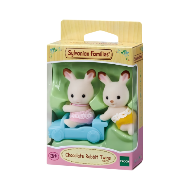 Sylvanian Families - Chocolate Rabbit Twins
