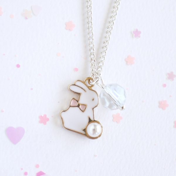 lh - bunny necklace