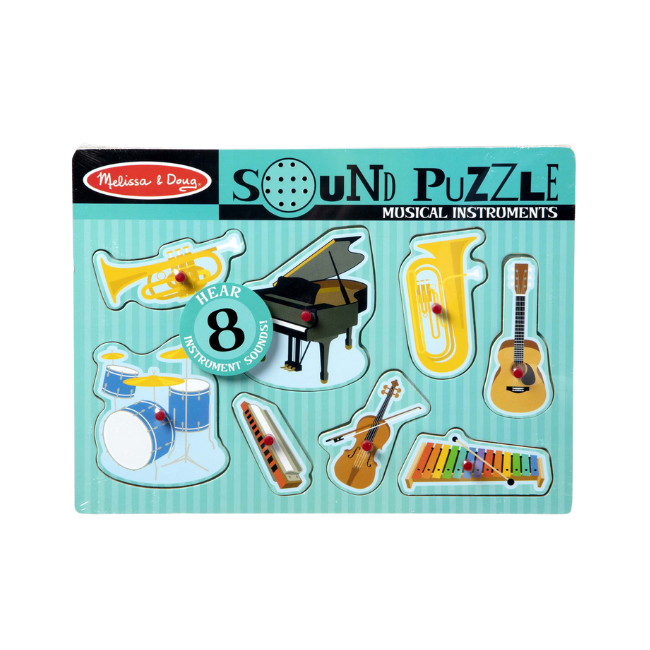 Melissa + Doug – Sound Puzzle_ Musical Instruments Melissa + Doug – Sound Puzzle_ Musical Instruments