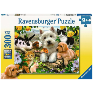Ravensburger - 300 Piece Puzzle: Happy Animal Buddies