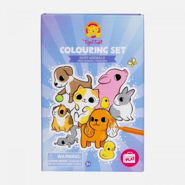 tiger tribe - Colouring Set Baby Animals