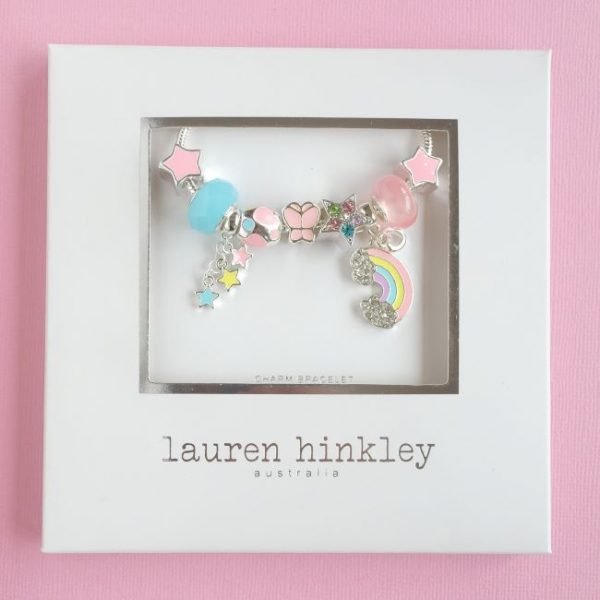 lauren hinkley - rainbow charm bracelet