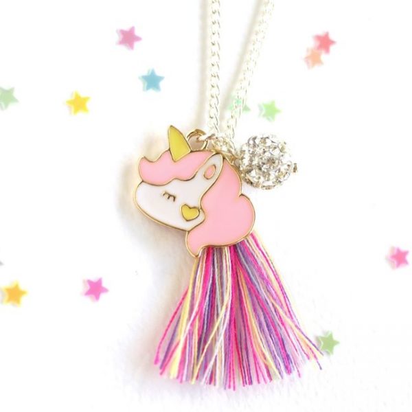 lauren hinkley - rainbow unicorn necklace