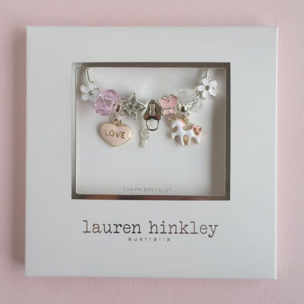 lauren hinkley - unicorn charm bracelet