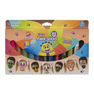 Little Brian - Paint Sticks: Face 12 Pack
