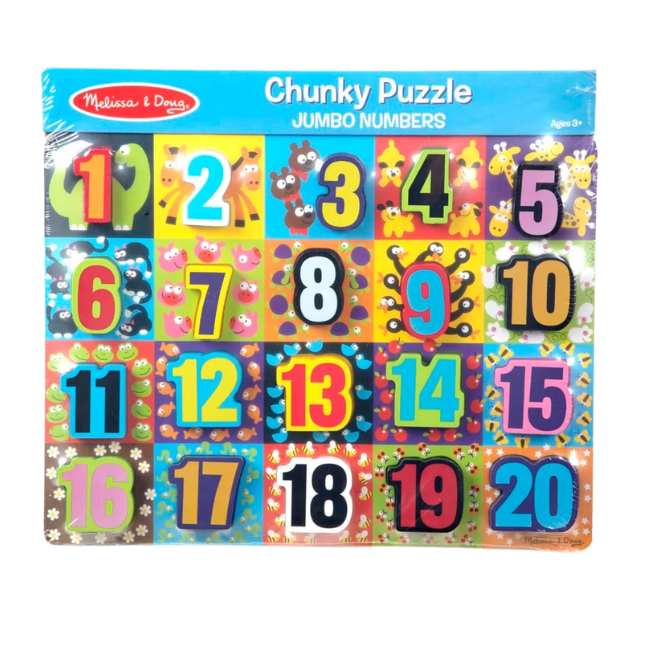 Melissa + Doug - Jumbo Chunky Puzzle Numbers