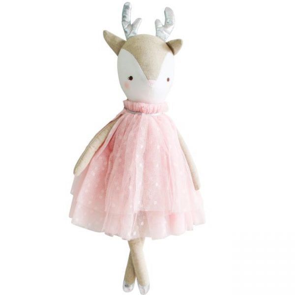 alimrose - Angelica Reindeer 43cm Pale Pink