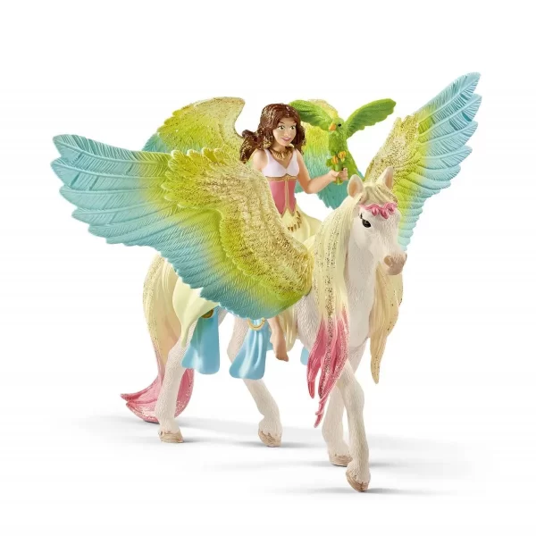 bayala - fairy surah with glitter pegasus