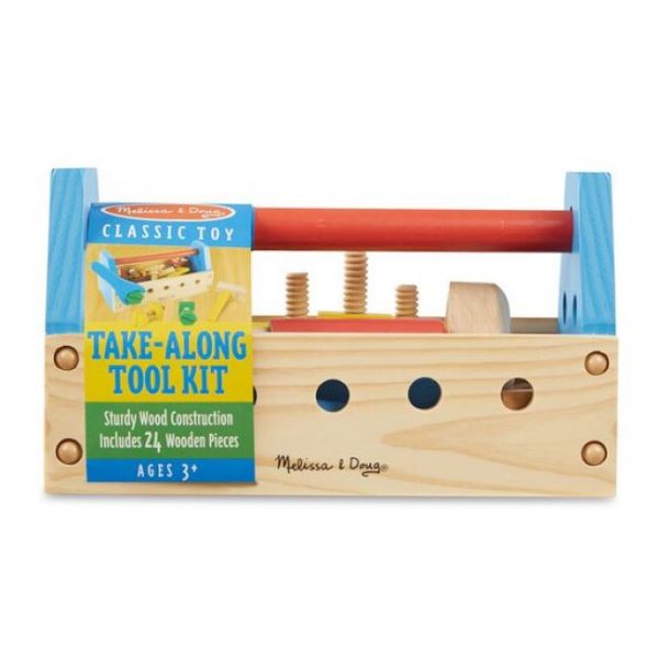 m&d - Take-Along Tool Kit Wooden Toy 2