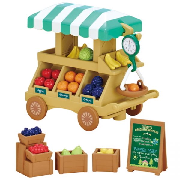 sylvanian families fruit wagon