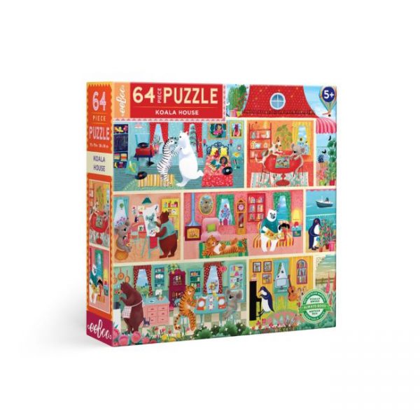 eeBoo 64 Pc Puzzle – Koala House