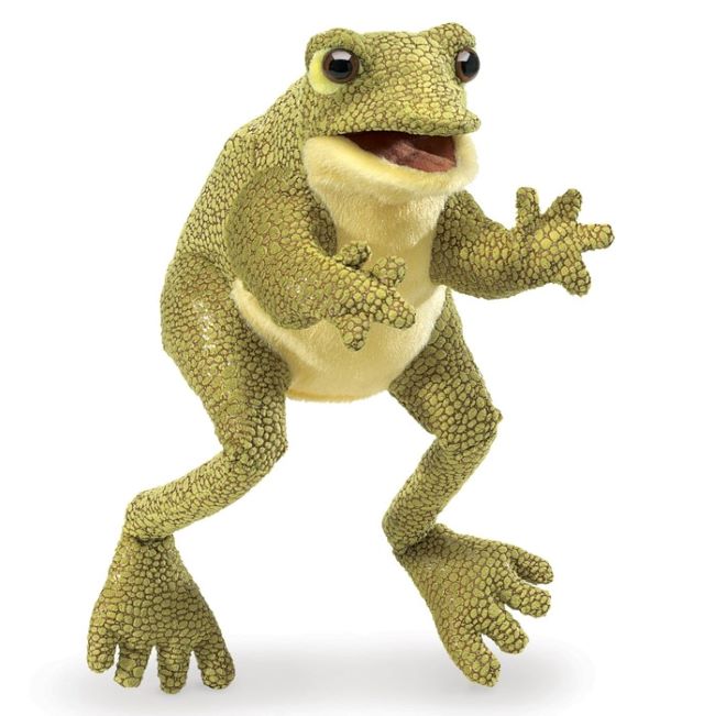 folkmanis - Funny Frog Hand Puppet