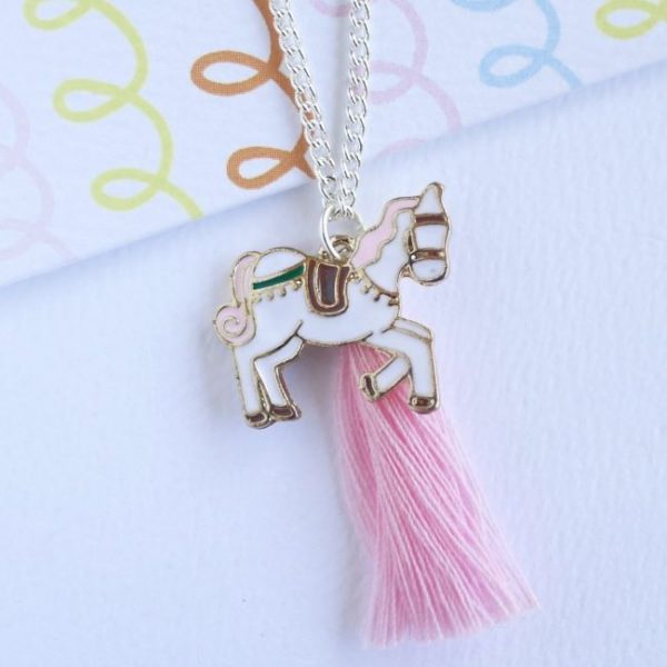 lauren hinkley - deluxe unicorn necklace