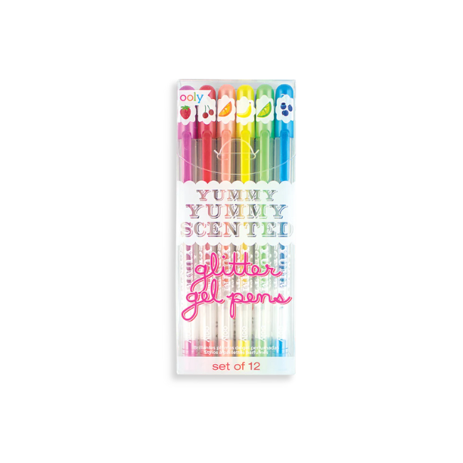 Ooly - Yummy Yummy_ 12 Fruity Scented Gel Pens
