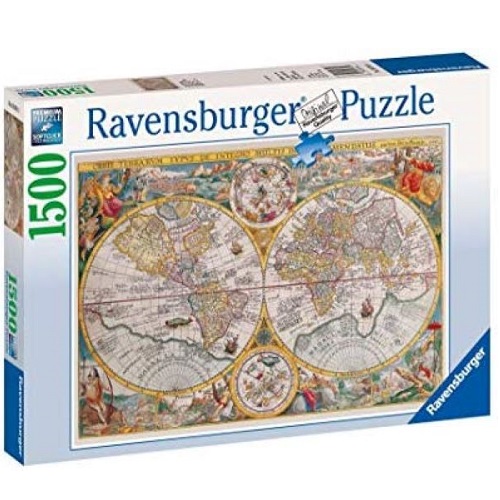 Ravensburger – World Map 1500 Piece | Little Knick Knacks