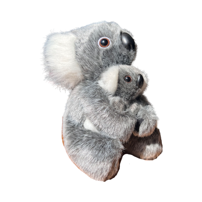 Aussie Bush Toys – Koala with Baby 19CM