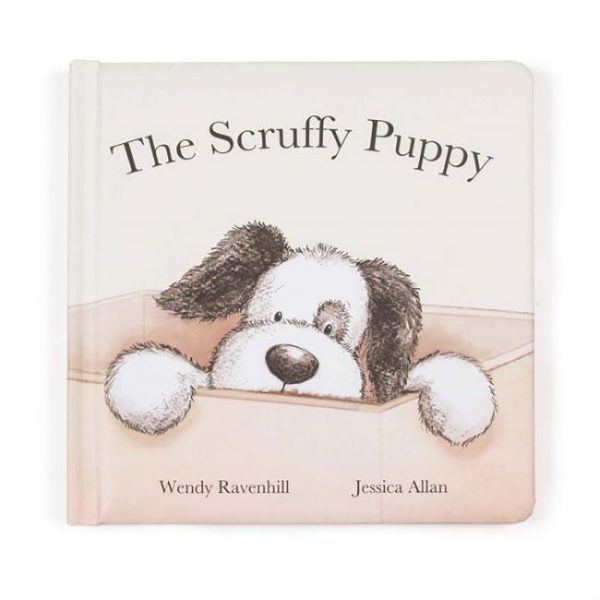 jellycat - scruffy puppy book