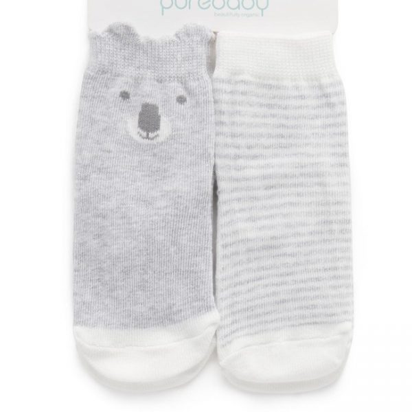 pure baby - Koala Socks 2 Pack 4