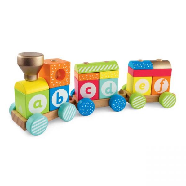 elc - wooden stacking train