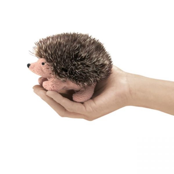 folkmanis - mini hedgehog finger pupper
