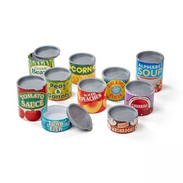 melissa & doug - grocery cans