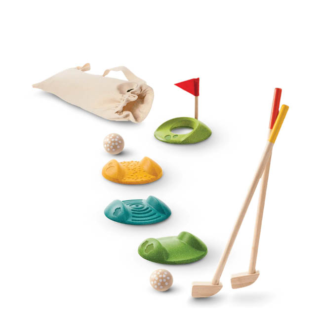 plan toys mini golf set