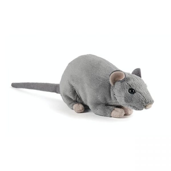 rat with squeak 30cm