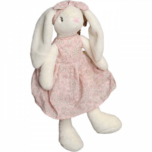 Petit vous bunny pink dress