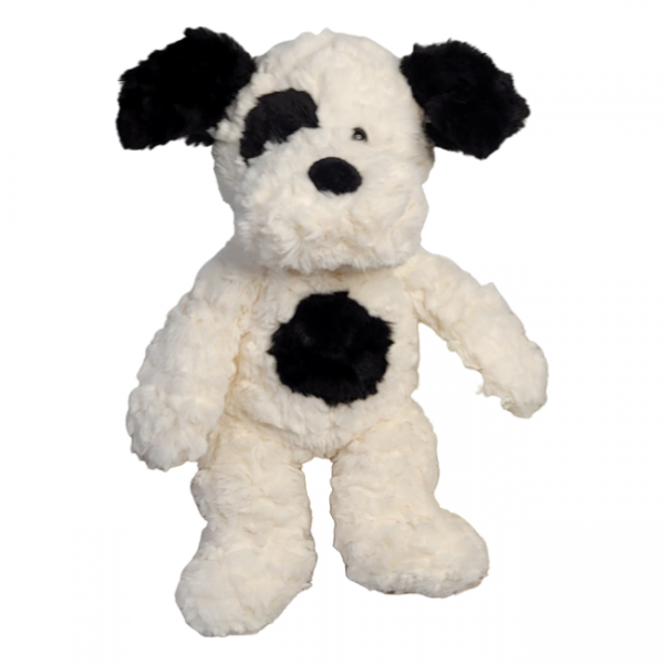 Petit vous dog toy black and white