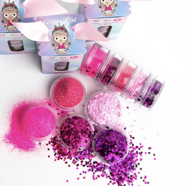 glitter girl pink collection