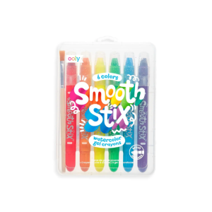 Ooly – Smooth Stix: 6 Watercolour Gel Crayons