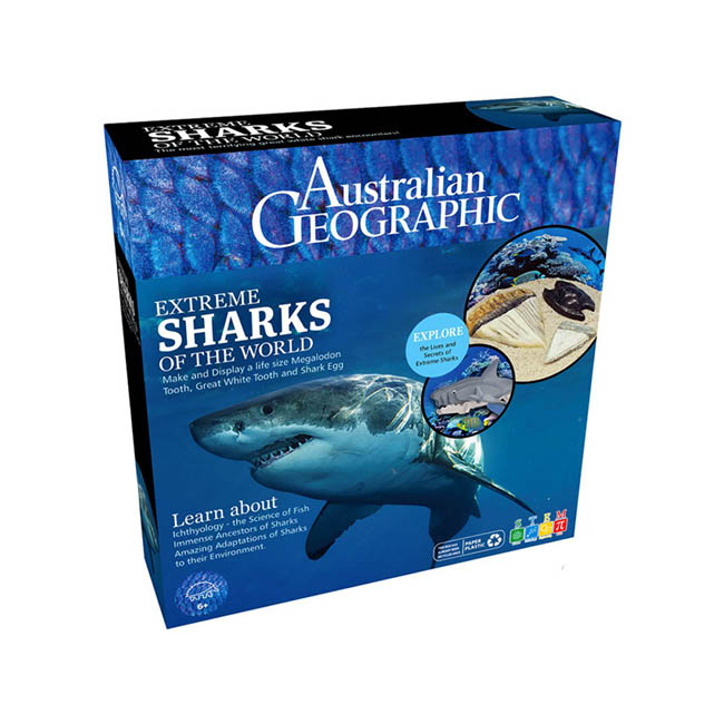 australian geographic sharks of the world