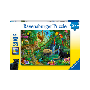 Ravensburger - 200 Piece Puzzle: Animals in the Jungle