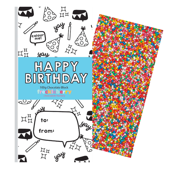 Freckleberry – Happy Birthday Bar: Freckle | Little Knick Knacks