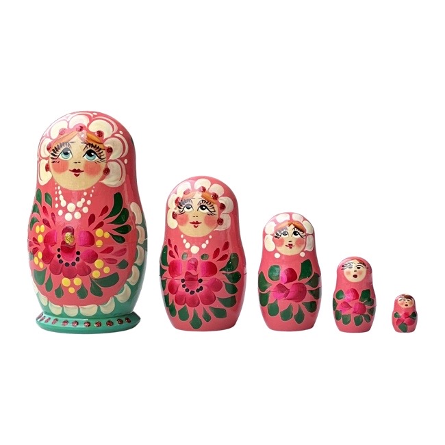 russian doll kana 5 piece