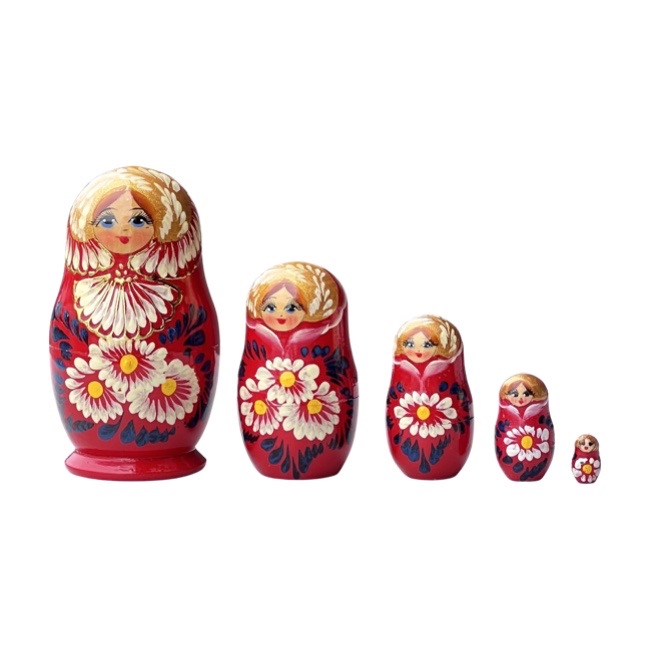 russian doll veronika 5 piece