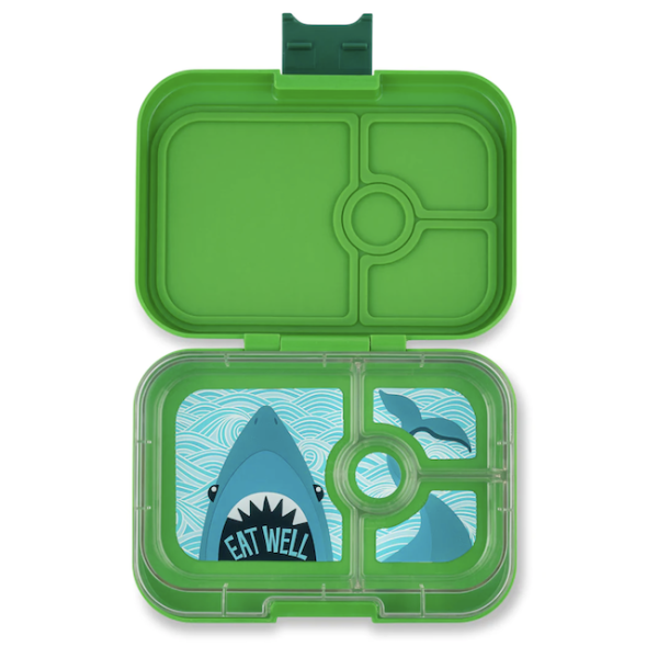 Yumbox – Panino Bamboo Green Shark | Little Knick Knacks