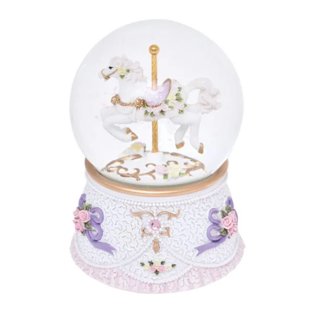 giftware classic carousel 100mm w ball