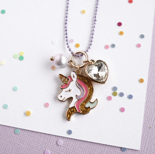 mon coco Unicorn Shimmer Necklace 2
