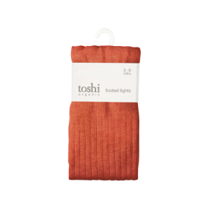 Toshi - Organic Dreamtime Footed Tights: Saffron
