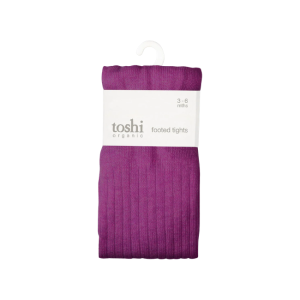 Toshi - Organic Dreamtime Footed Tights: Violet