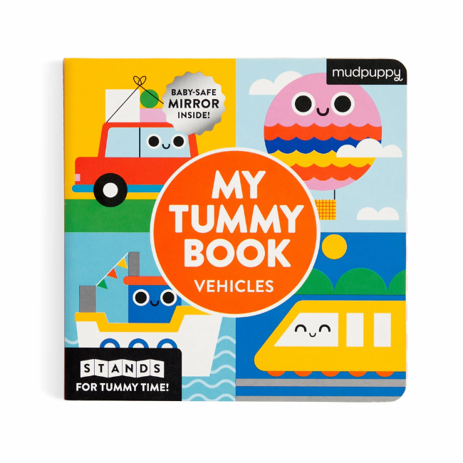 Mudpuppy My Tummy Book Vehicles
