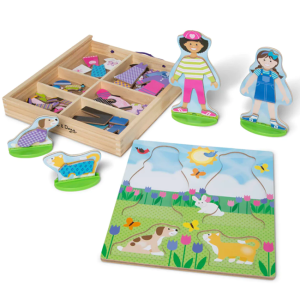 Melissa & Doug – Magnetic Dress-Up Play Set: Best Friends
