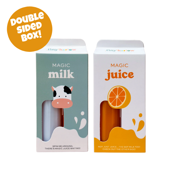 Tiny Harlow - Magic Milk + Juice Bottles